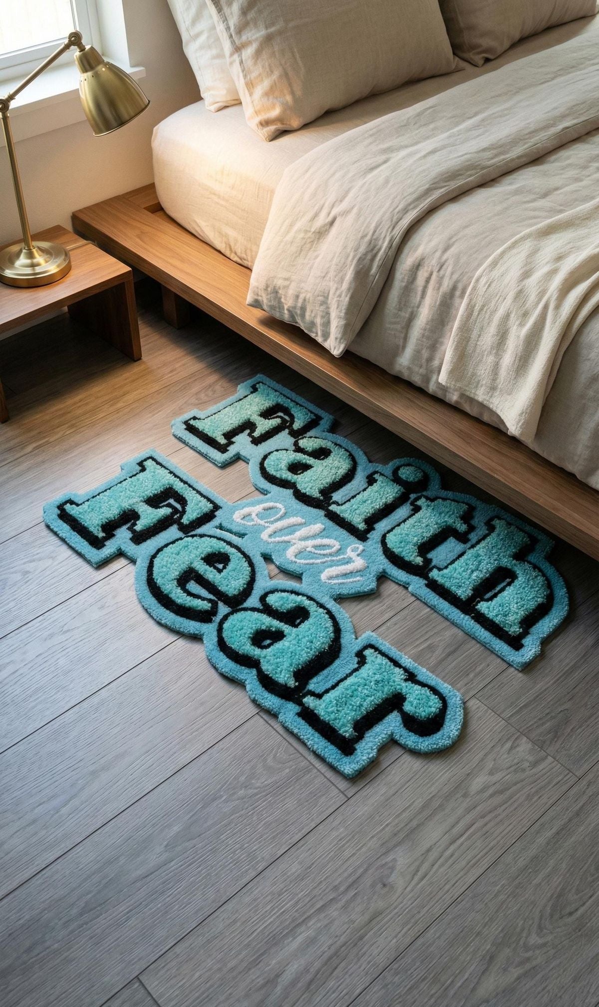 QOUTED HAND-TUFTED RUG