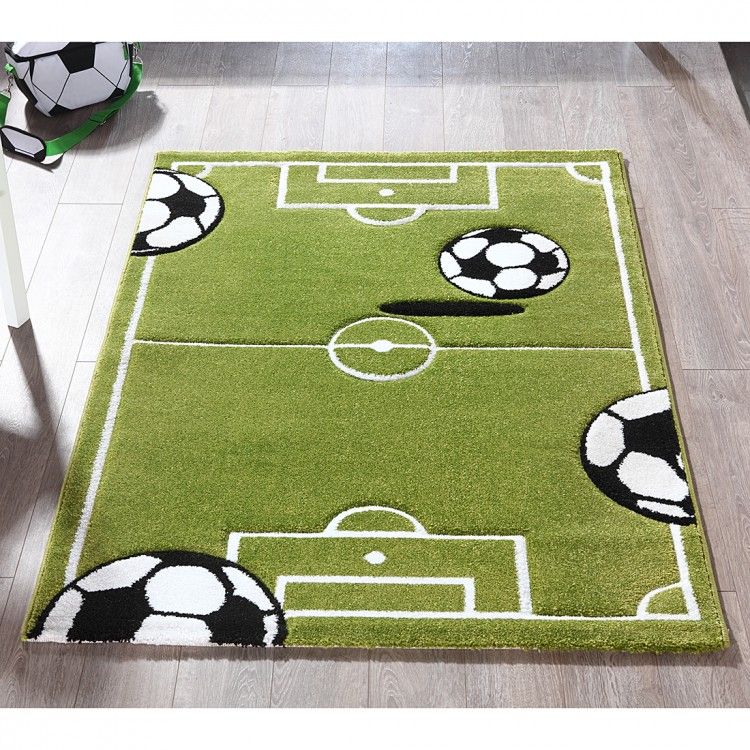 FOOTBALL FIELD  HAND-TUFTED RUG