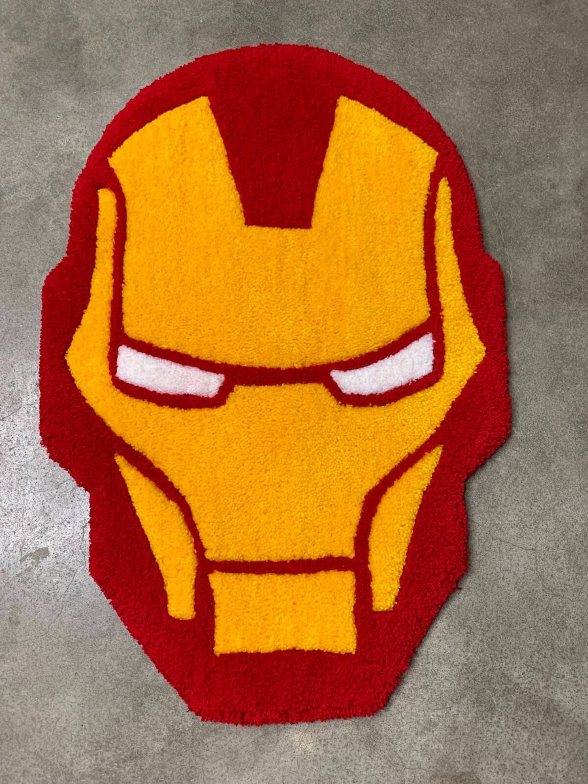 IRON MAN HAND-TUFTED RUG