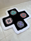 PS HANDLE BUTTON HAND-TUFTED RUG